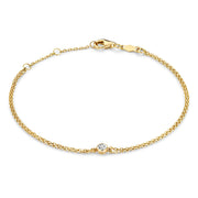 Isabel Bernard De la Paix damen Armband 585 Gold IBD320011