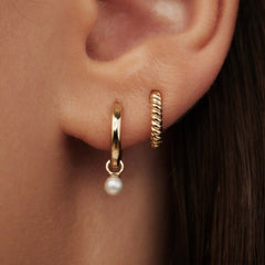 Isabel Bernard 14 Karaat Gouden Le Marais Anne-Colette Oorbellen IB360211