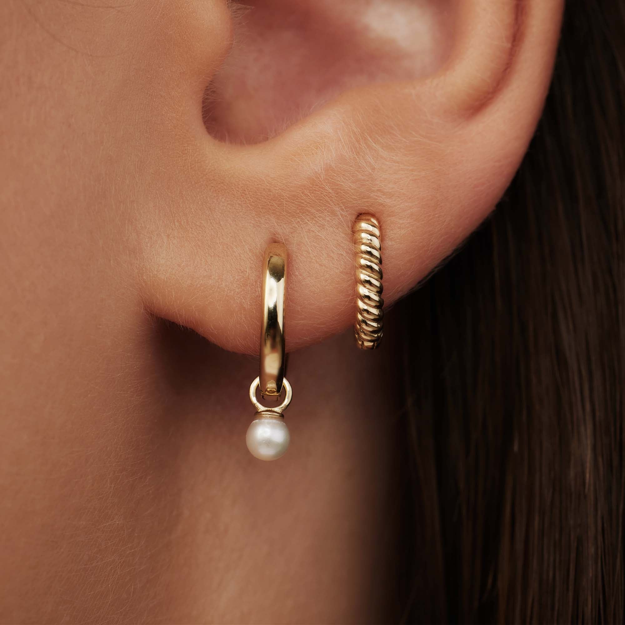 Isabel Bernard 14 Karaat Gouden Le Marais Anne-Colette Oorbellen IB360211