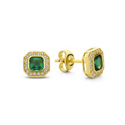 Beloro Jewels Monte Napoleone damen Ohrknöpfe 375 Gold BO360047