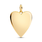 Pandora Moments Gold Plated Engravable Heart Charm 364016C00