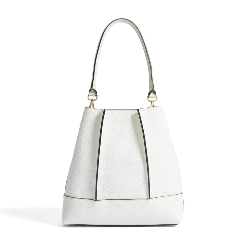 Isabel Bernard Femme Forte Macie Creme Kalbsleder Umhängetasche IB25074-070-zoom-