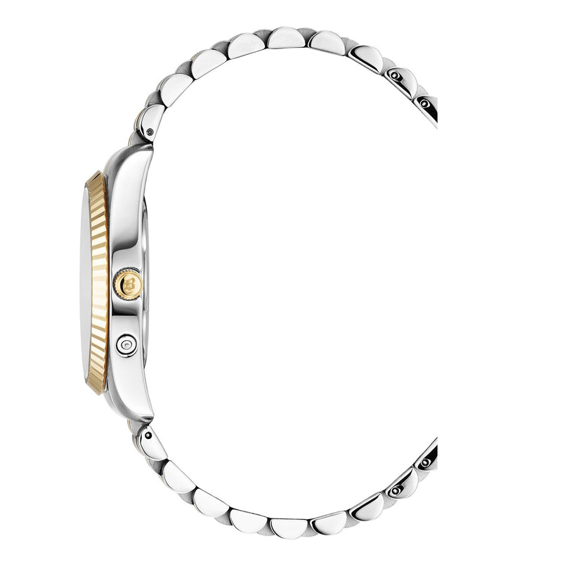 Jacques du Manoir Inspiration Multifunction Silber- und Goldfarbene Edelstahl Unisex-Armbanduhr JWN06102-zoom-