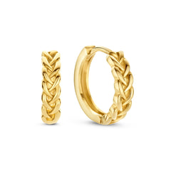 Jackie Gold 14 karat gold Hoop Earrings JKE23.264