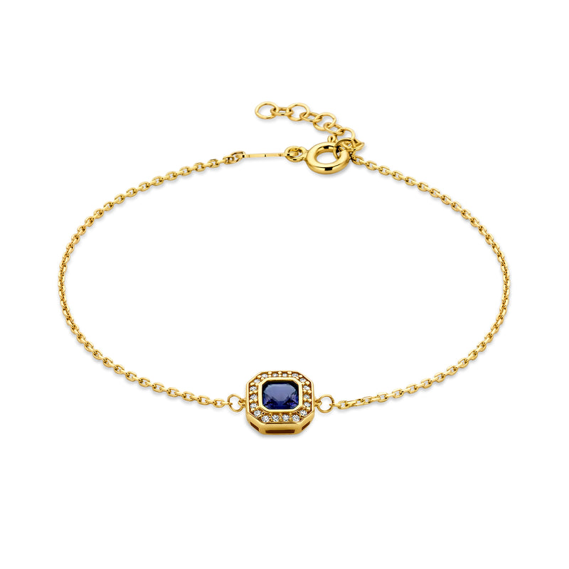 Beloro Jewels Monte Napoleone damen Armband 375 Gold BO320026-zoom-