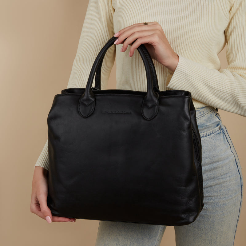 The Chesterfield Brand Passau damen Handtasche Schwarz C48.129800-zoom-