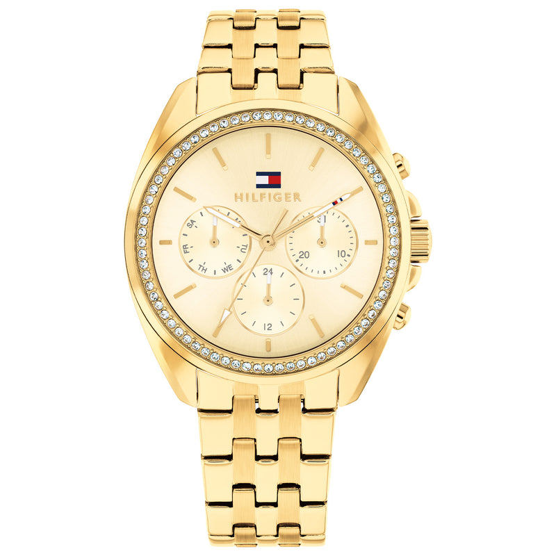 Tommy Hilfiger Goldene Damenuhr TH1782803-zoom-