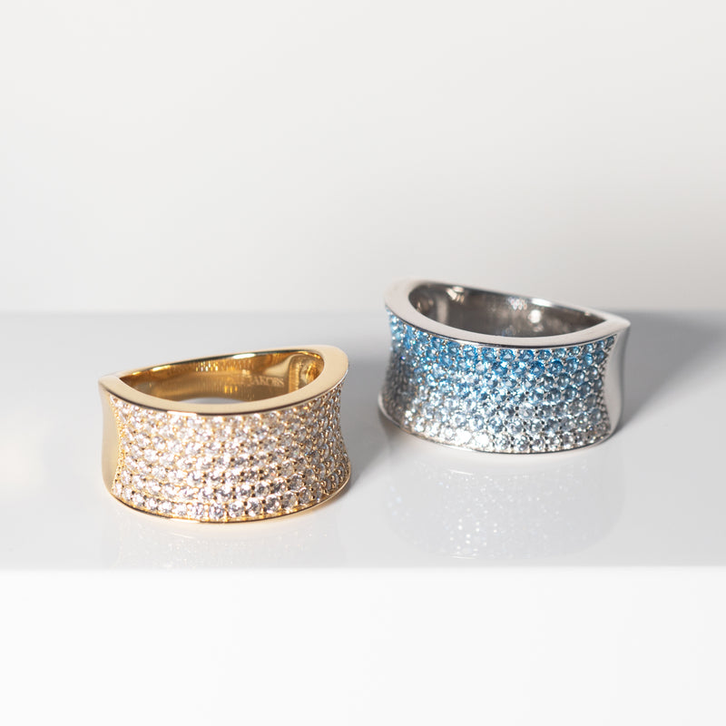 Sif Jakobs Felline damen Ring 750 Vergoldung SJ-R2393-CZ-YG-58-zoom-