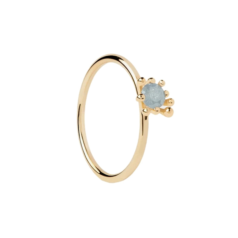 P D Paola Color 925 Sterling Silver Ring with Gold Plating AN01-C93-12-zoom-