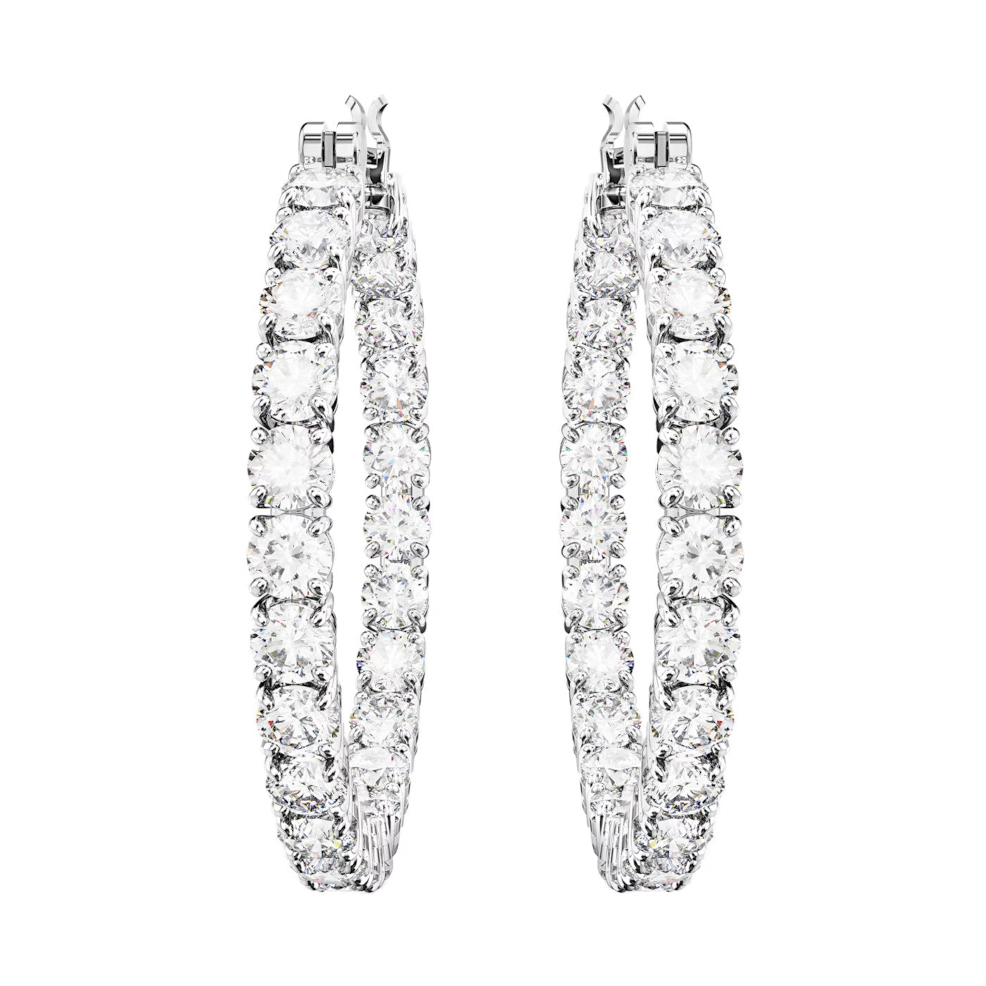 Swarovski Matrix Silver Earrings 5647715