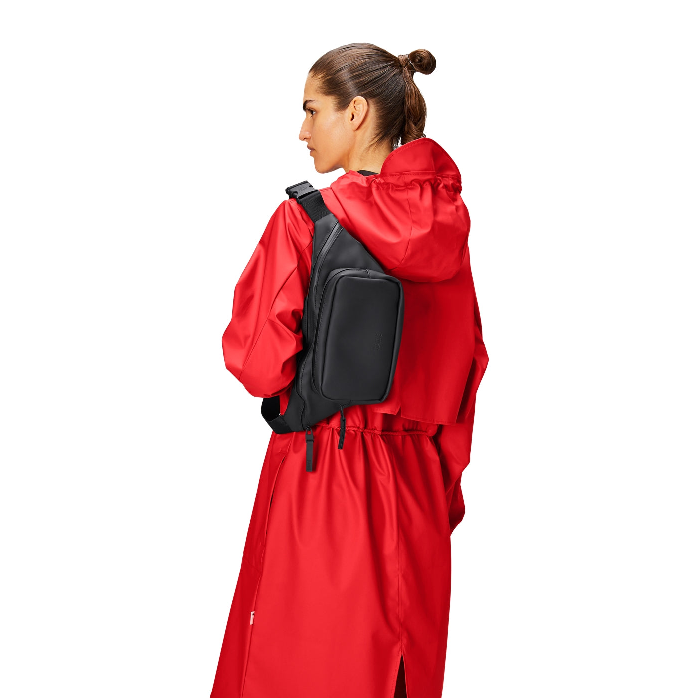 Rains Bum Black Waist Bag R14720-01