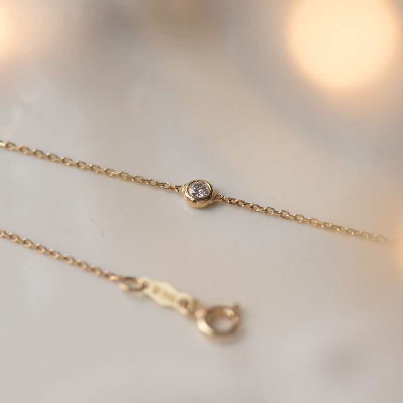 Isabel Bernard De la Paix Alfie 14 Karat | Gold Armband | Diamant 0.05 Karat | IBD320002-zoom-