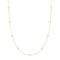 Ania Haie Miss Dainty Gold Coloured Pearl Necklace AH-N065-03G