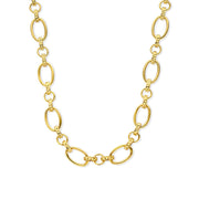 Parte Di Me Bibbiena Poppi Clara 925 Sterling Silber Vergoldete Link Kette PDM34106