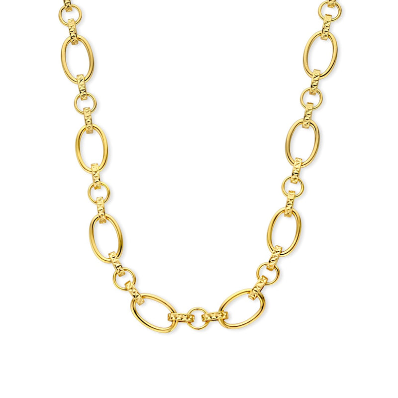 Parte Di Me Bibbiena Poppi Clara 925 Sterling Silber Vergoldete Link Kette PDM34106-zoom-