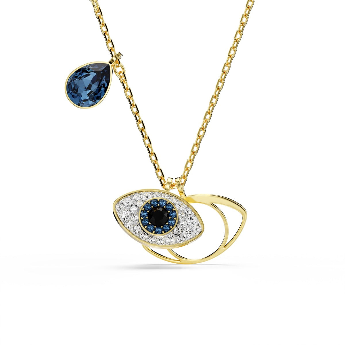 Symbolica Gold Coloured Eye Necklace Halskette 5692178