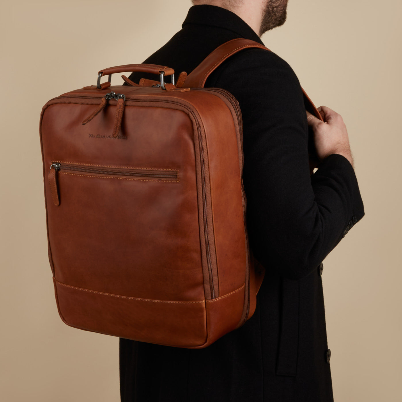 The Chesterfield Brand Jamaica Cognac Backpack C58.032631