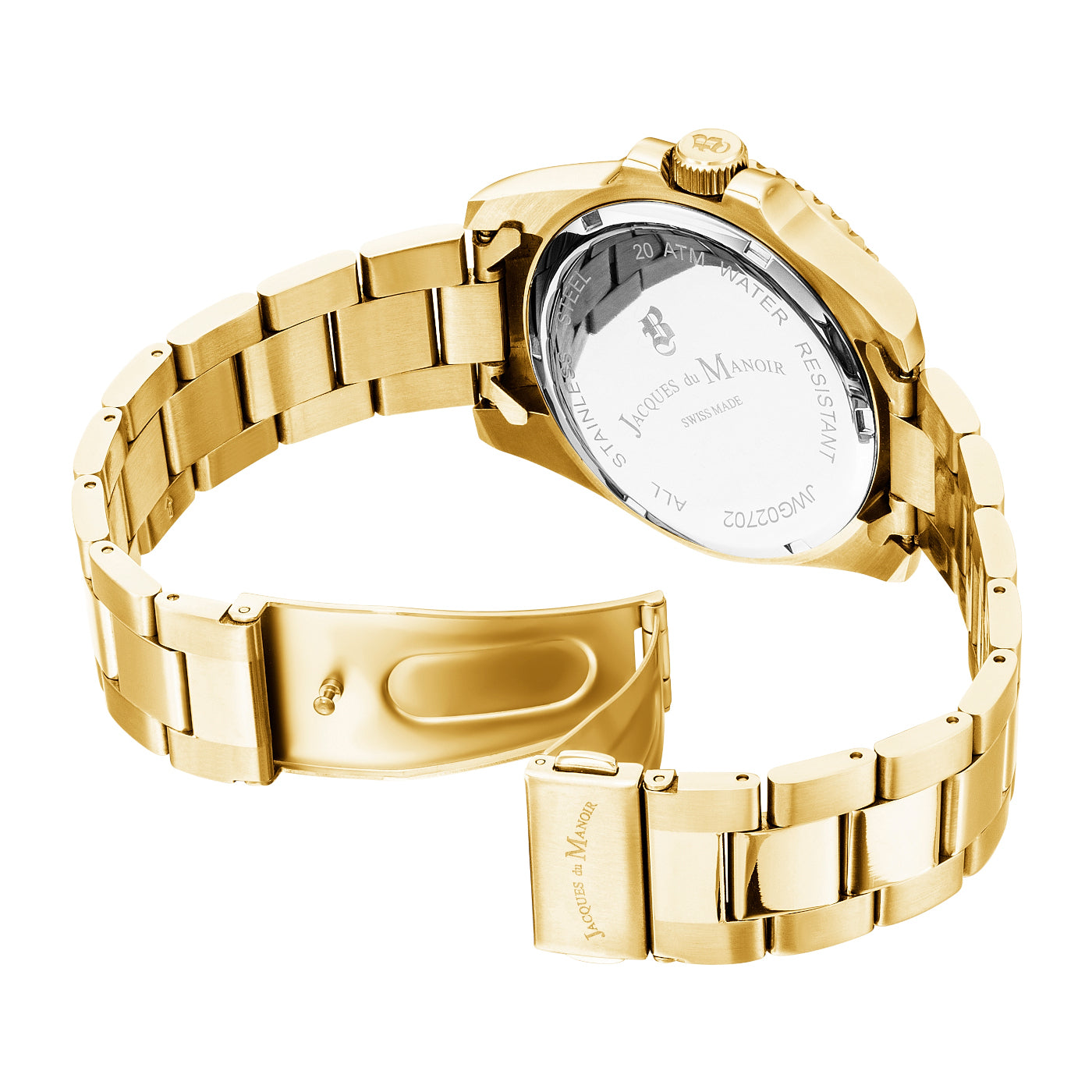 Jacques du Manoir Inspiration Gold Watch JWG03002