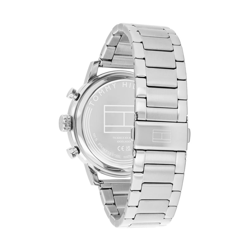 Tommy Hilfiger Rocky Silberne Und Blaue Herrenuhr TH1792179-zoom-