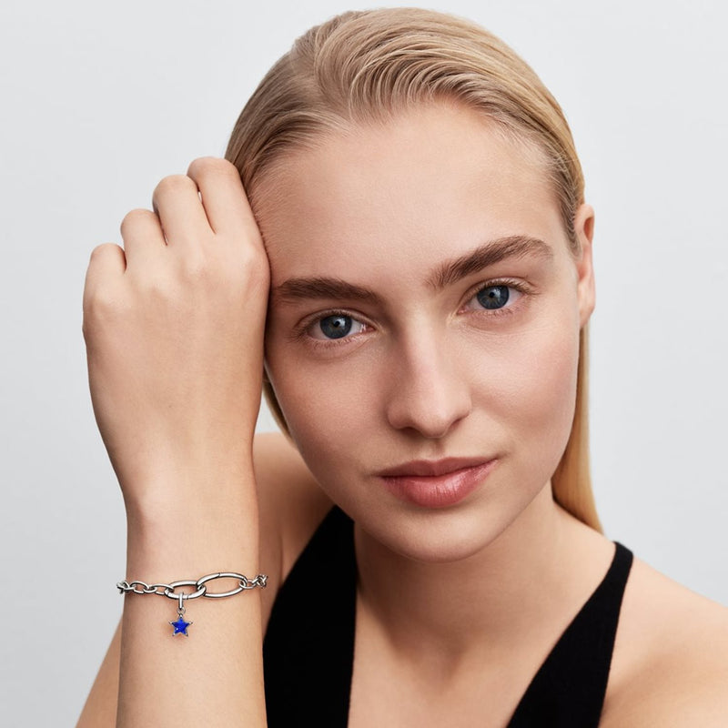 Pandora ME Blue Stern Mini Charm-Anhänger 794613C01-zoom-