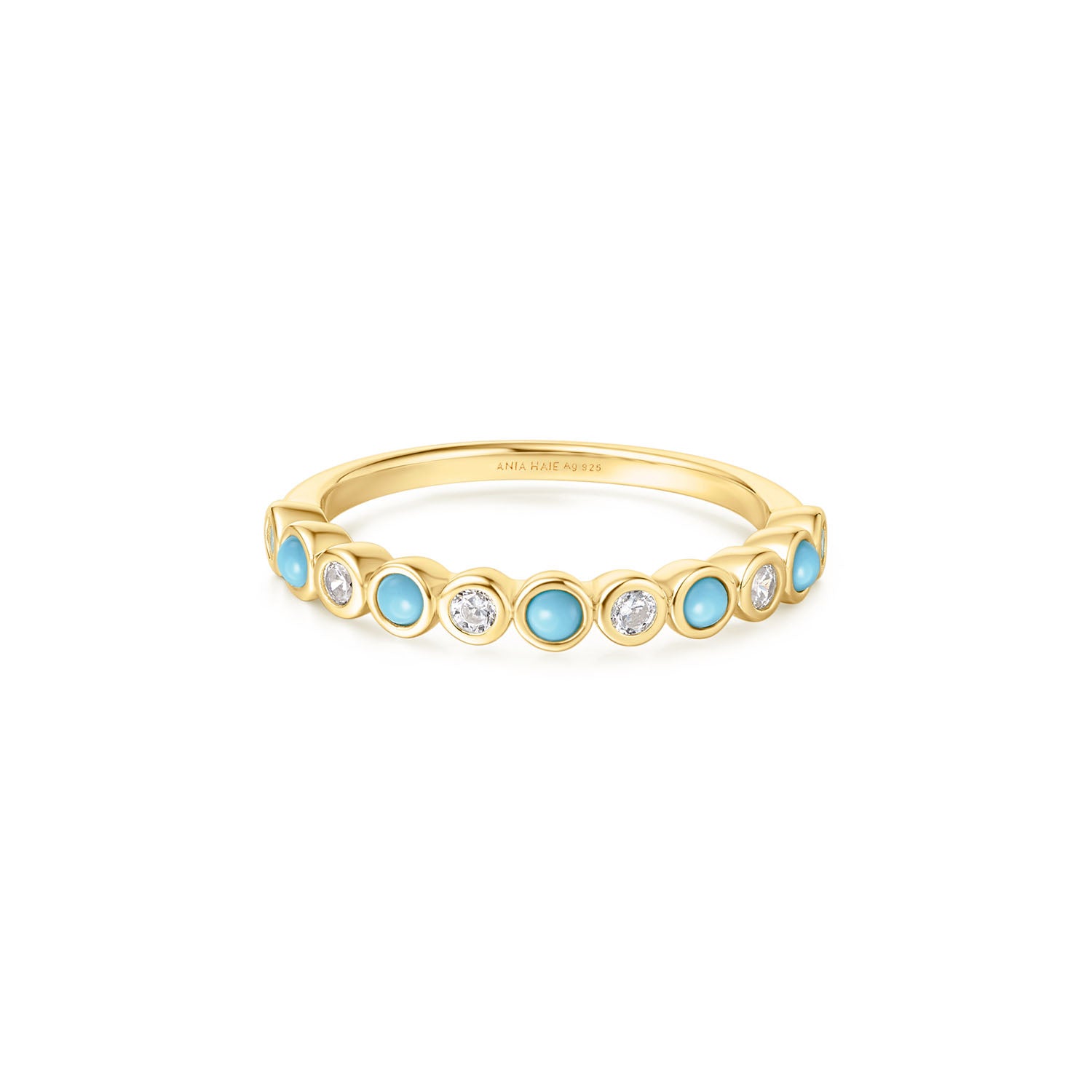 Ania Haie Chill Voyager 925 Sterling Silver Ring AH-R063-01G-56