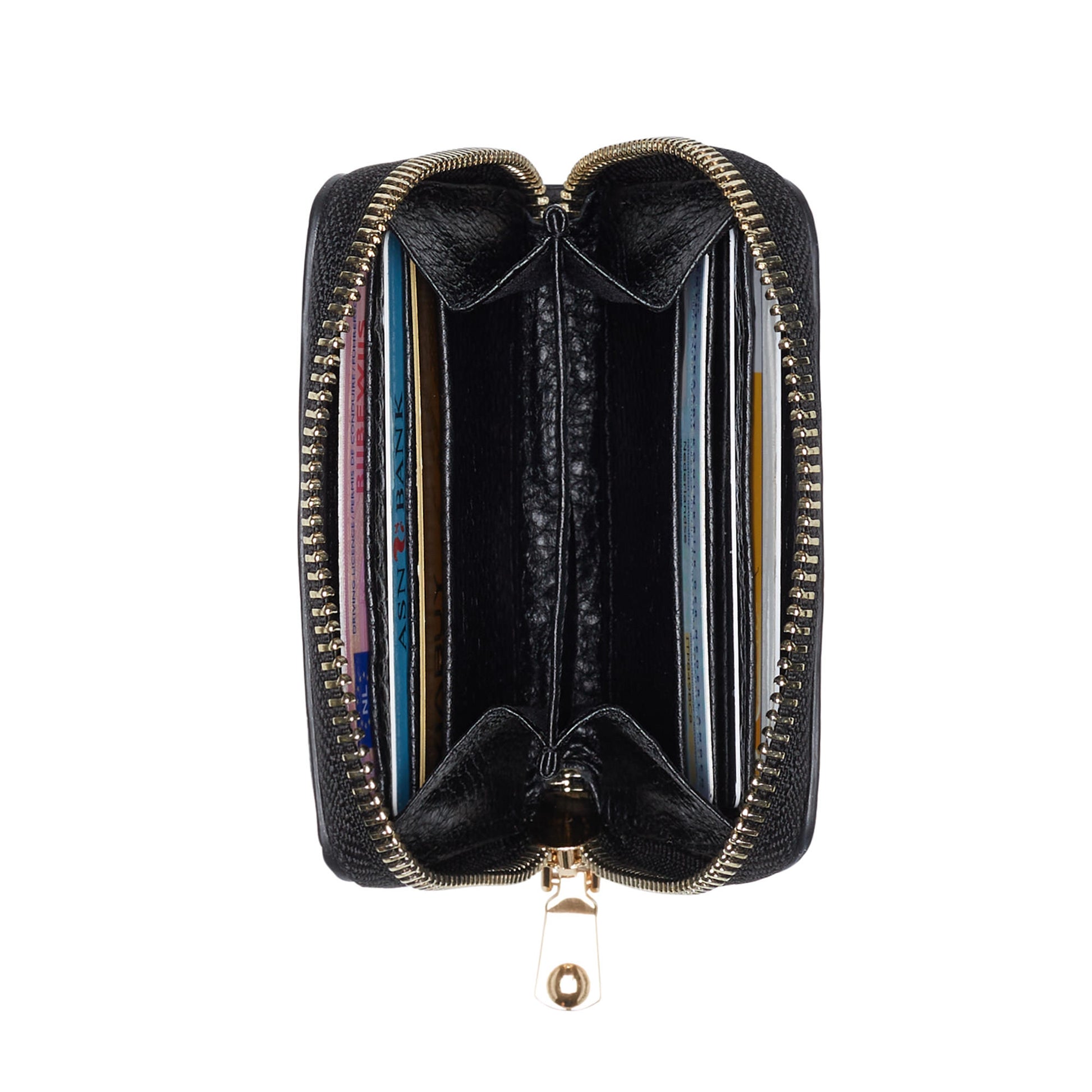 Isabel Bernard Honoré Jules Black Zip Wallet IB23101