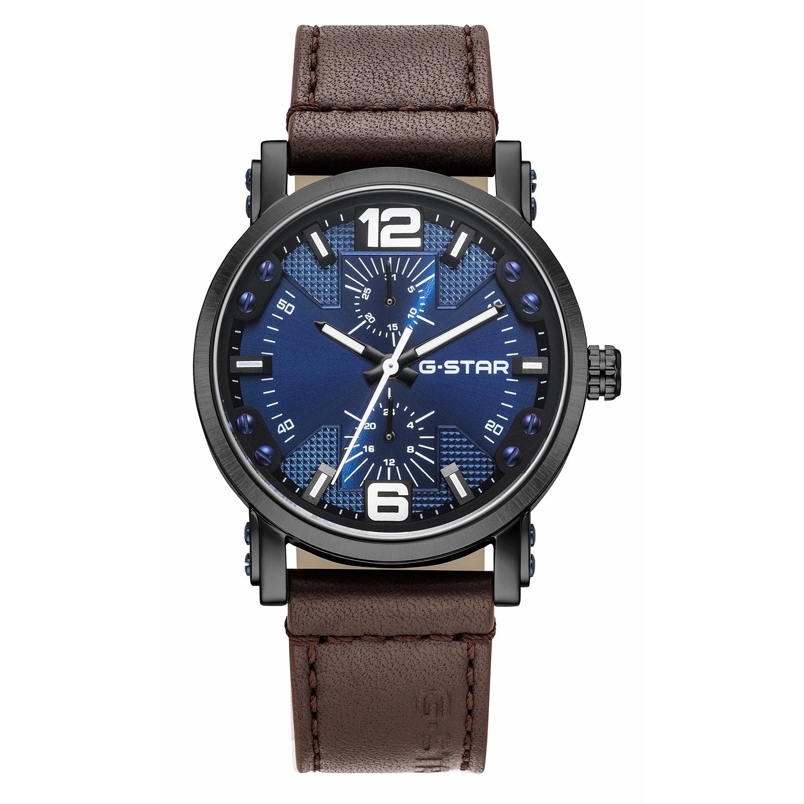 G-STAR Rovic Black with Blue Dial Men's Watch GSW.509.04