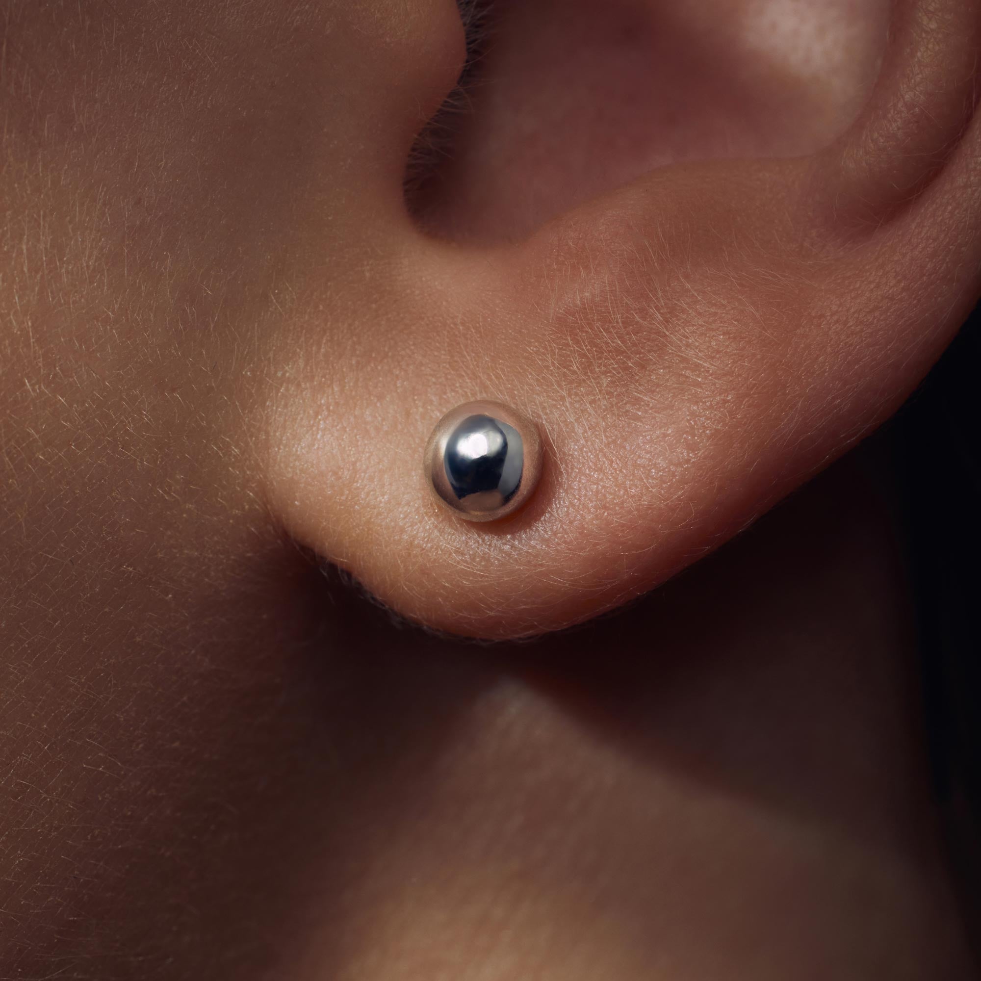 Parte Di Me Bibbiena Poppi Casentino 925 Sterling Silver Ear Studs PDM36165