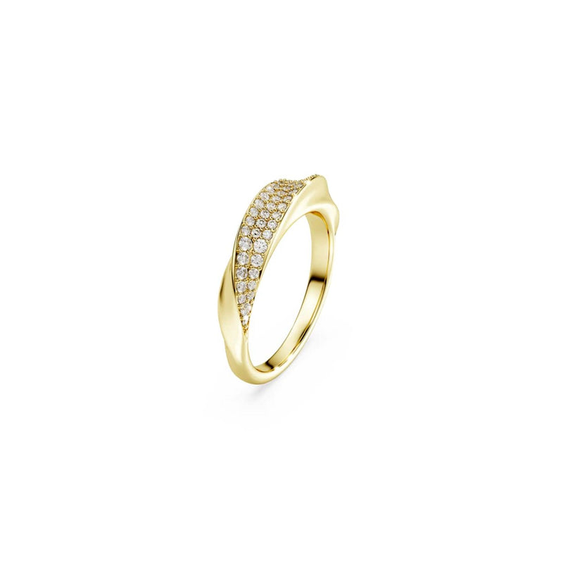Swarovski Classica Ring in Sterlingsilber-Goldoptik 5746020-zoom-
