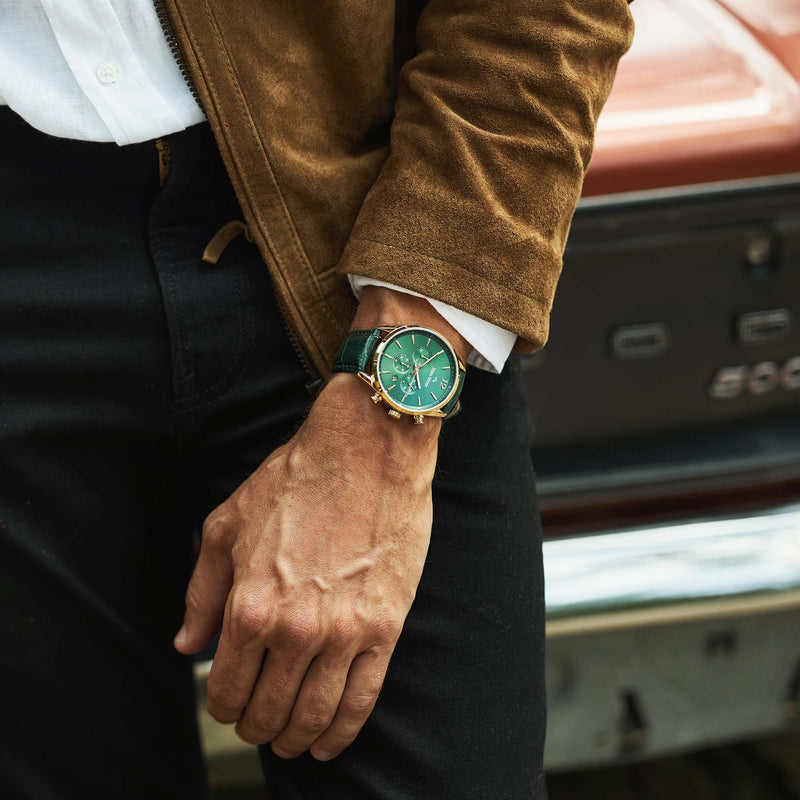 Mats Meier Grand Cornier herren Uhr Grün MM00122-zoom-
