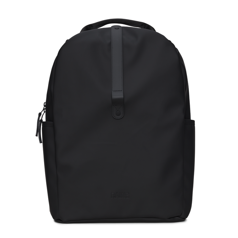 Rains Black Clip Front Backpack R14890-01-zoom-