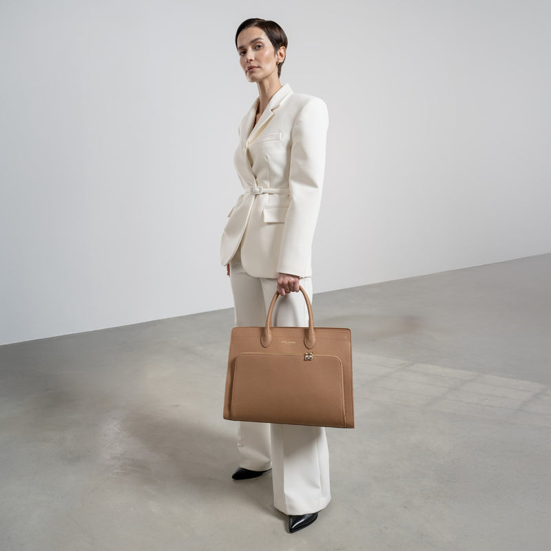 Isabel Bernard Honoré Nadine Kamel Kalbsleder Handtasche IB25053-zoom-