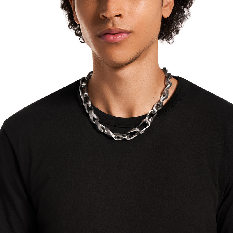 Emporio Armani Stainless Steel Men's Necklace EGS3301040-zoom-