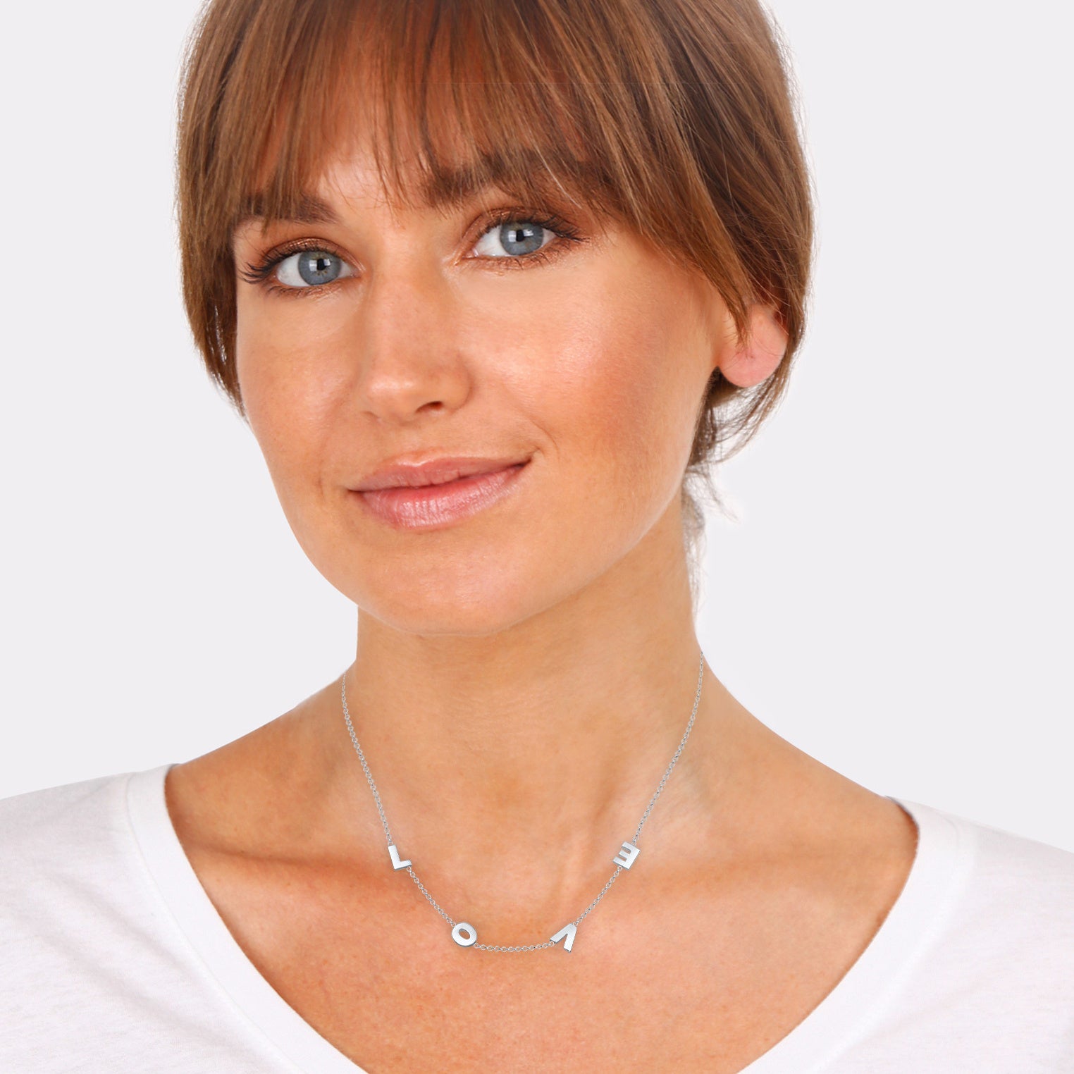 Elli 925 Sterling Silver Link Chain Necklace 2004-BF-0007711-001