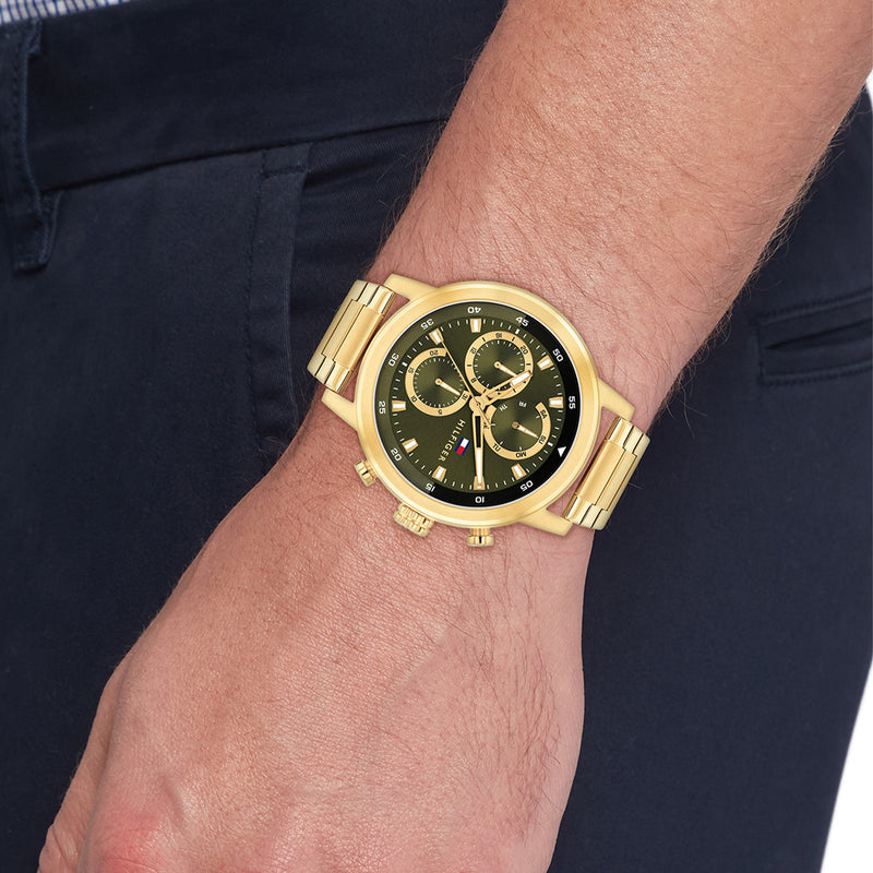 Tommy Hilfiger Goldene Herrenuhr TH1792216-zoom-