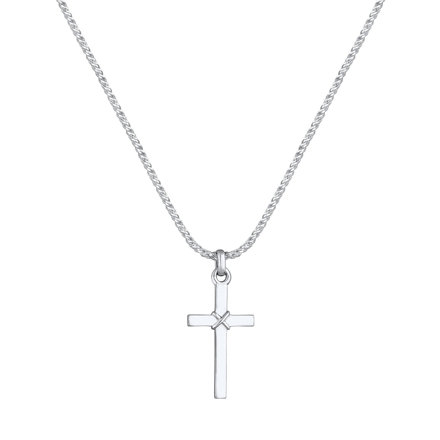 Kuzzoí 925 Sterling Silver Link Chain Necklace 2004-BF-0008062-001