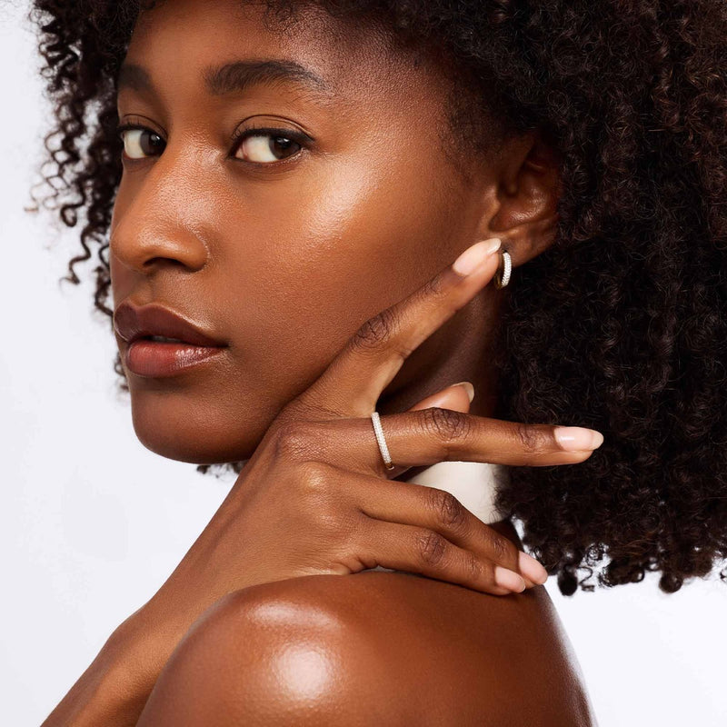 Isabel Bernard De la Paix Laure 14 Karat Gold Ring with Diamond 0.22 Carat IBD330035-58-zoom-