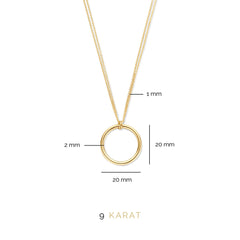 Beloro Jewels La Rinascente Constanza 9 carat gold Necklace BO340035