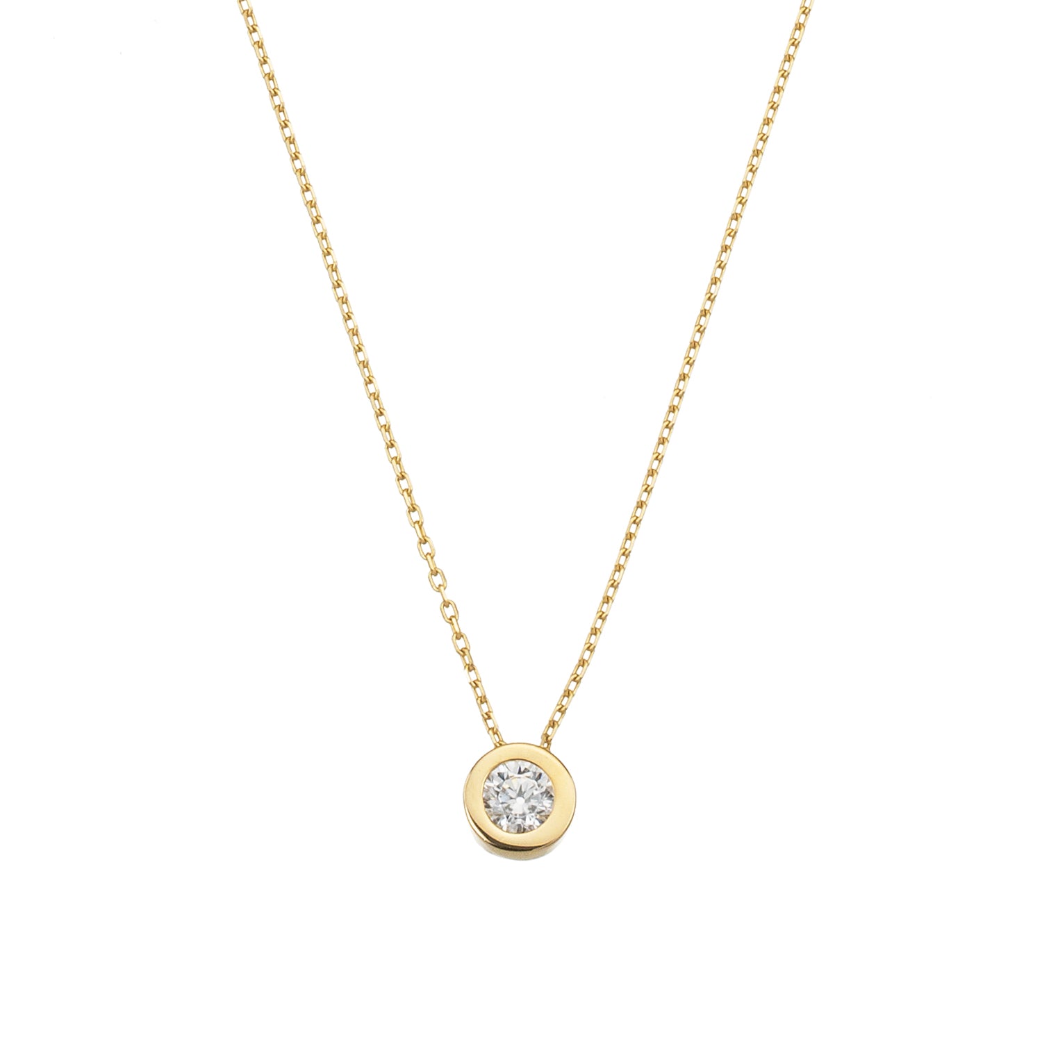 GLOW 14 Karat Gold Necklace 2002-202_2142_45