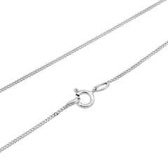 Elli 925 Sterling Silver Link Chain Necklace 2004-BF-0008161-001