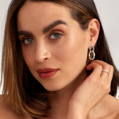 Parte Di Me Bibbiena Poppi Adriane 925 Sterling Silver Drop Earrings PDM36185