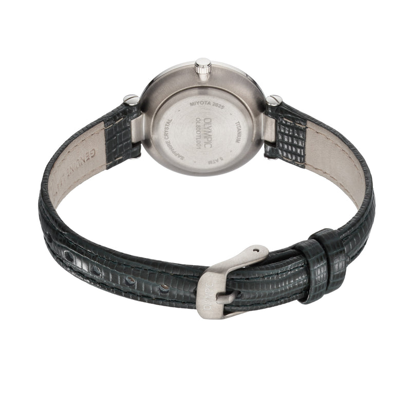 Olympic Titanium Grey Women's Watch OL80DTL001-zoom-
