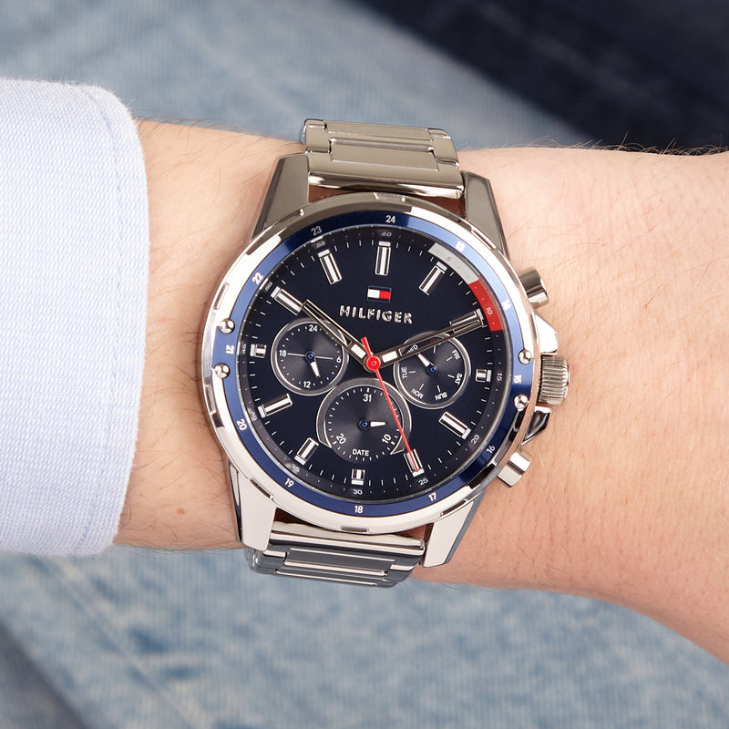 Tommy Hilfiger herren Uhr Silber TH1791788-zoom-