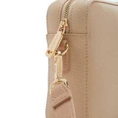 Valentino Bags Alexia Beige Crossbody Bag VBS5A809ECRU