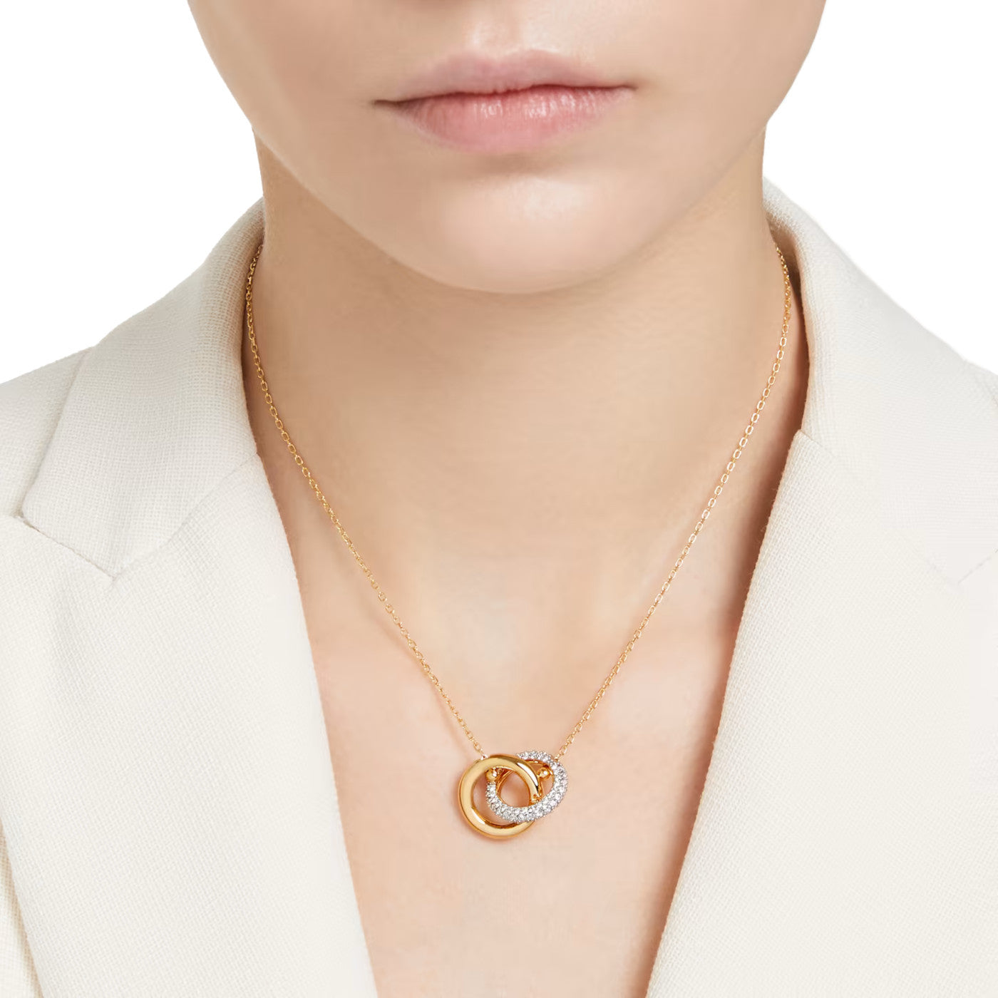Swarovski Dextera Gold Pendant 5668820