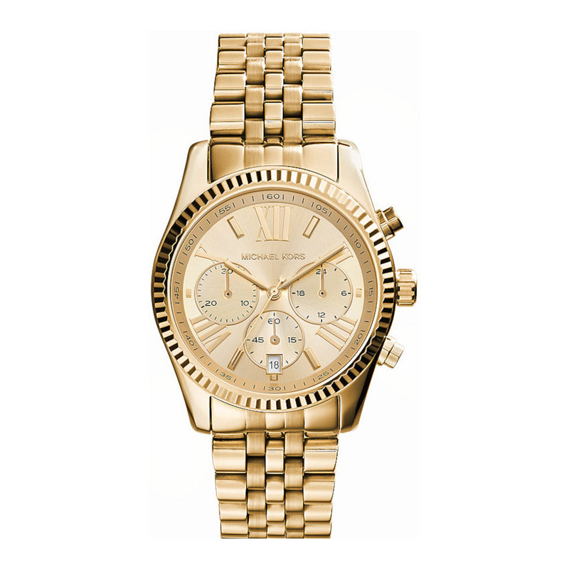 Michael Kors Lexington damen Uhr Gold MK7378-zoom-