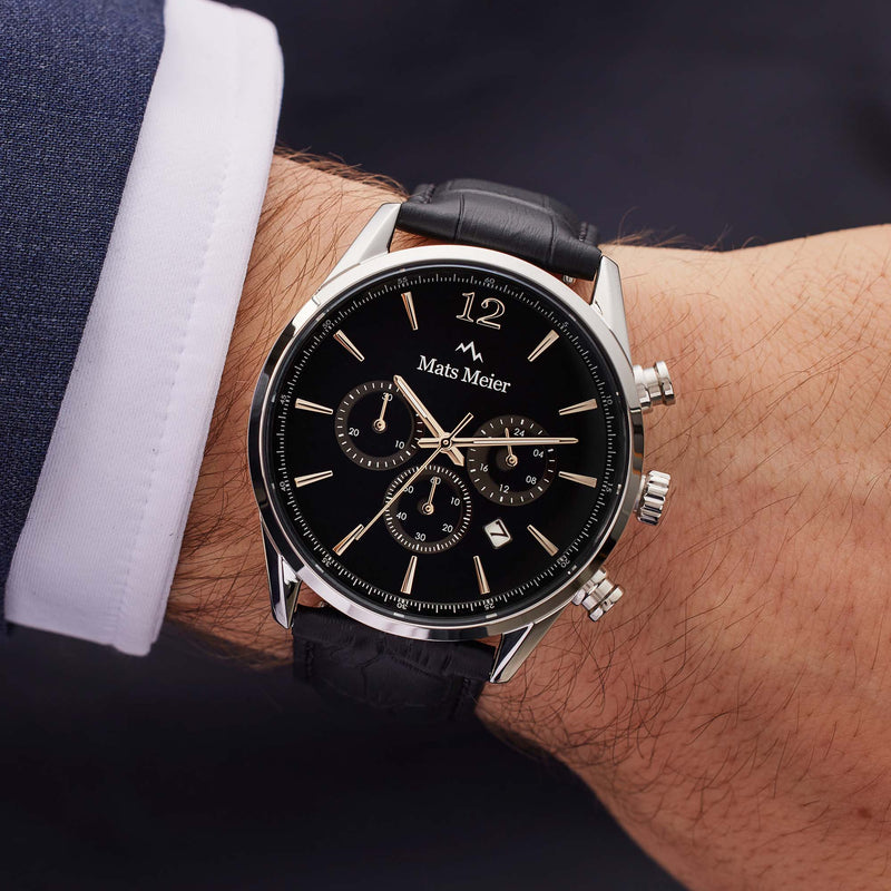 Mats Meier Grand Cornier herren Uhr Schwarz MM00106-zoom-