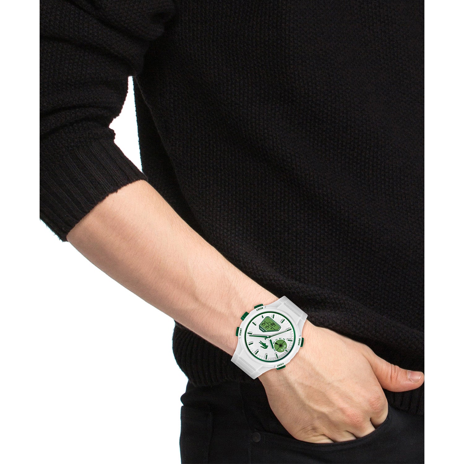 Lacoste LC33 Wit Heren Horloge 2002-LC2011364