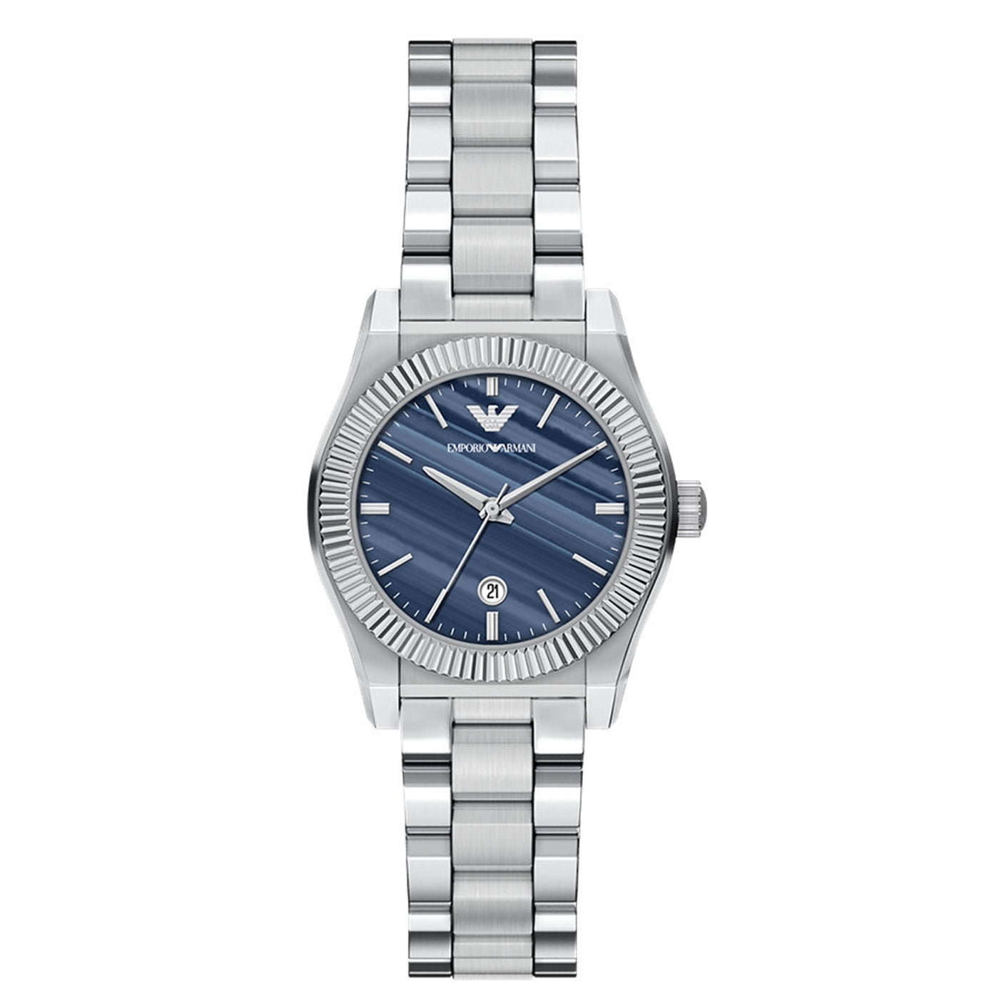 Emporio Armani Round Blue Dial Watch AR11760