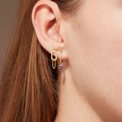 Jackie Gold Cannaregio 14 Karat Gold Drop earrings JKE24.462